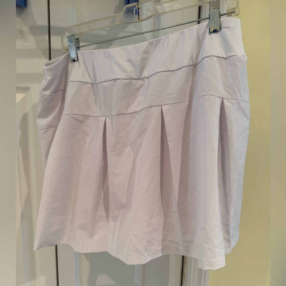 Tee Time- Tennis ๐พ Skort w/pleated back, White, XL EUC - Picture 4 of 5